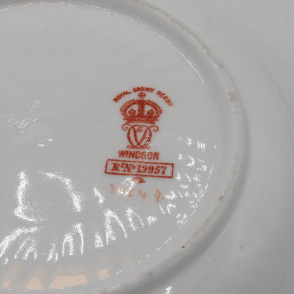 Royal Crown Derby ‘Windsor’ Saucers – Set of Four