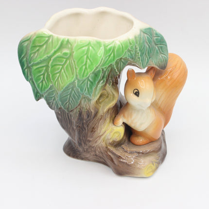 Hornsea Pottery Fauna Collection – Rabbit Vase, Squirrel Vase & Fawn Twin Posy Vase