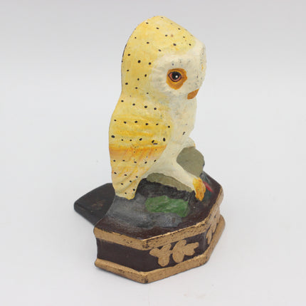 Vintage Owl Doorstop – 9.5 cm, 450 g