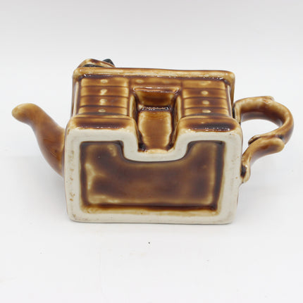 Writing Desk & Typewriter Novelty One-Cup Teapot – 14cm