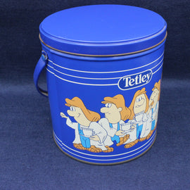 Vintage Tetley Tea Collectors Biscuit Tin