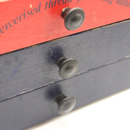 Vintage Dewhurst’s Sylko Thread Cabinet – Empty Three-Drawer Display Box