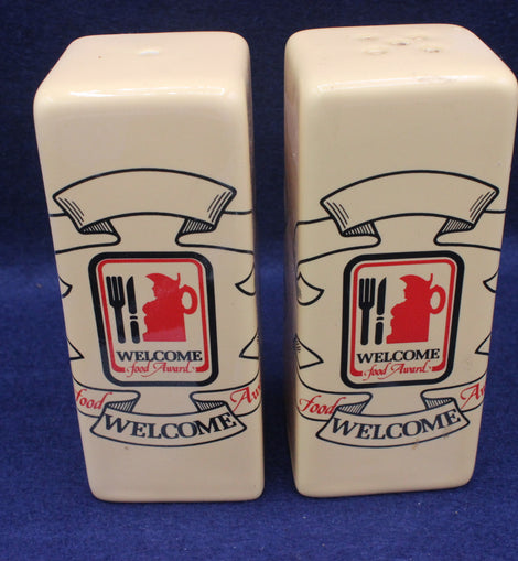 Toby Carvery Wade Salt & Pepper Shakers Vintage