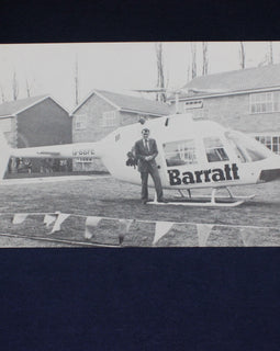 Vintage Barratt Homes Patrick Allen Print 1970's