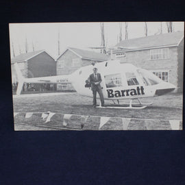 Vintage Barratt Homes Patrick Allen Print 1970's