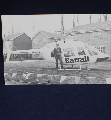 Vintage Barratt Homes Patrick Allen Print 1970's