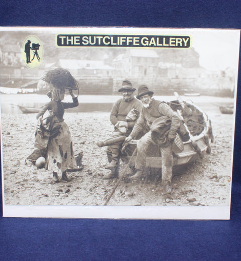 The Sutcliffe Gallery Whitby Sealed Print of Whitby Fishermen