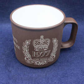 1977 Queens Silver Jubilee Mug