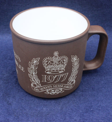 1977 Queens Silver Jubilee Mug