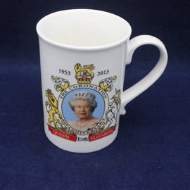 Vintage Queens Coronation Anniversary Collectable Mug