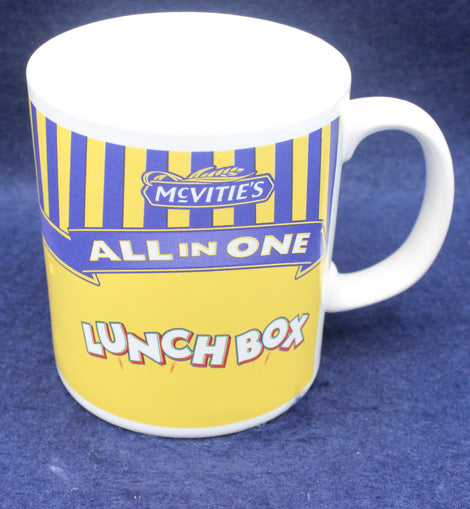 Mc Vities All in One Lunch Box Vintage Collectors Mug