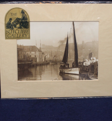 The Sutcliffe Gallery Whitby Harbour Postcard For Framing