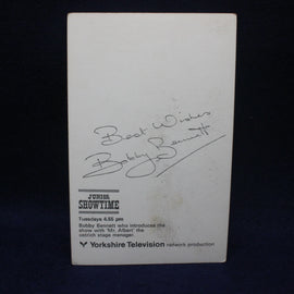 Yorkshire Television Junior Showtime Print Bobby Bennet