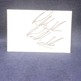 Robert Wolfe Organist early autographed print