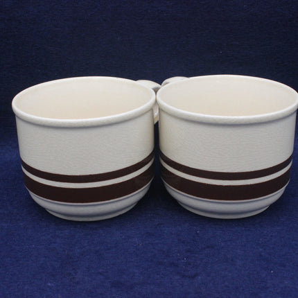 Staffordshire Pottery Cups