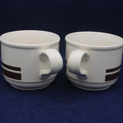 Staffordshire Pottery Cups