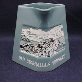 Rare Vintage Bushmills Whisky Wade Pottery Ceramic Water Jug