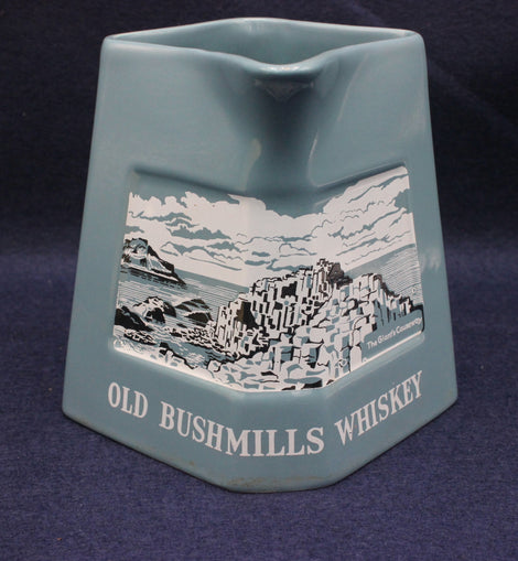 Rare Vintage Bushmills Whisky Wade Pottery Ceramic Water Jug