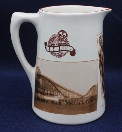 Blackpool pleasure beach centenary jug