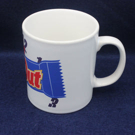 White Cadbury's Mug Side View