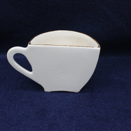 Vintage novelty half cup of tea cup from Lands End