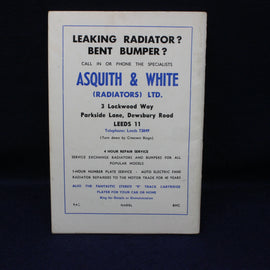 Leeds United Football Handbook 1973