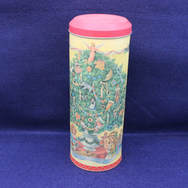 Vintage Foxes Cookies Collectors Tin