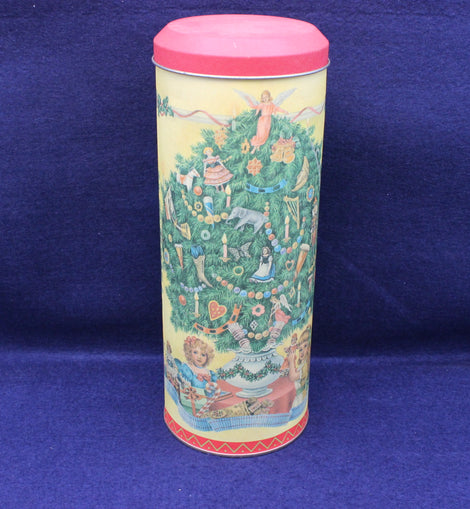 Vintage Foxes Cookies Collectors Tin