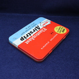 Elastoplast packaging on a blue background
