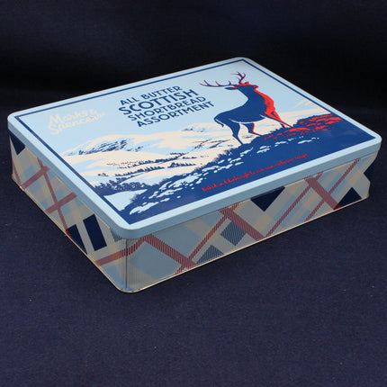 Biscuit tin lid with branding All Butter Scottish Shortbread Assortment