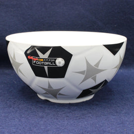 Cereal Bowl with Fit For Football Logo