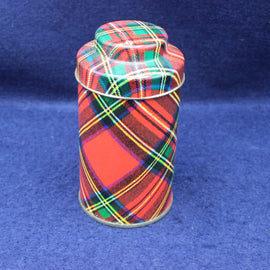 Scottish Tartan Tin