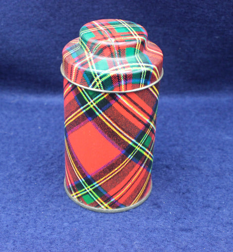 Scottish Tartan Tin
