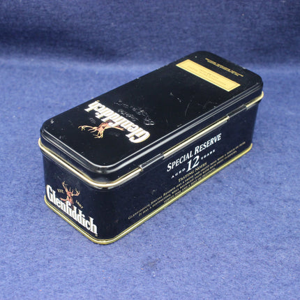 Black and Gld Glenfiddich Special Reserve Whisky Collectors Tin 