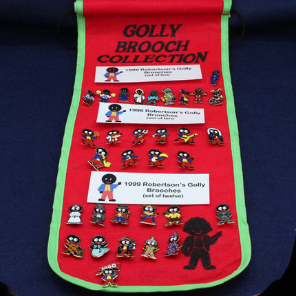 Robertsons Golly Brooch Collection