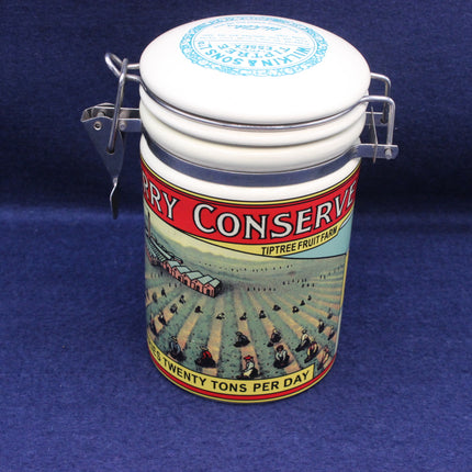 Side view of Wilkins preserve jar