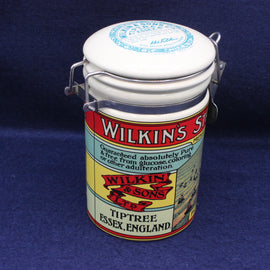 Vintage Wilkins Strawberry Preserve Jar