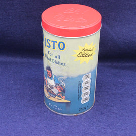 Woman serving a roast dinner on a tin