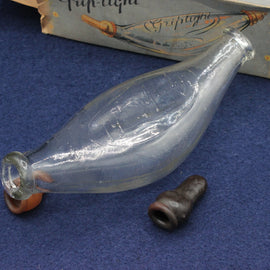 Grip-tight vintage nursery feeding bottle