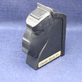 Plastic Money Box with 'Lloyds Bank Plc' branding on a blue background