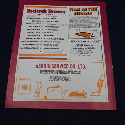 Vintage-style promotional flyer with text and graphics on a dark background