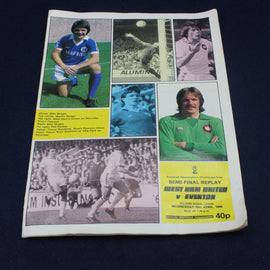 West Ham vs Everton Programme – FA Cup Semi‑Final Replay 1980