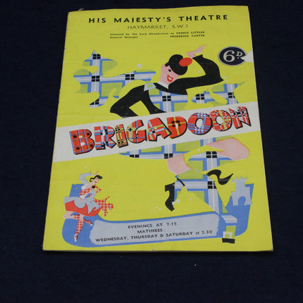 Set of Four Vintage Theatre & Cinema Programmes  1947–1951 Collection