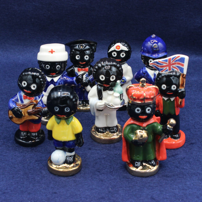Carlton Ware Golly Figurine Series One – Complete Limited Edition Set (2002)