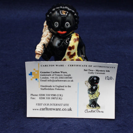 Carlton Ware – Complete Limited Edition Golly Series Two Set Including Mystery 6th