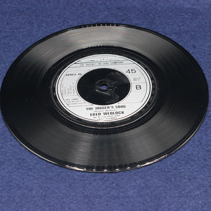 Fred Wedlock – Oldest Swinger In Town / The Jogger’s Song (1980 UK Rocket 7" 45rpm Single)