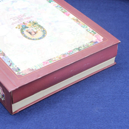 1980s Victorian Family Keepsake Photo Album & Memory Box