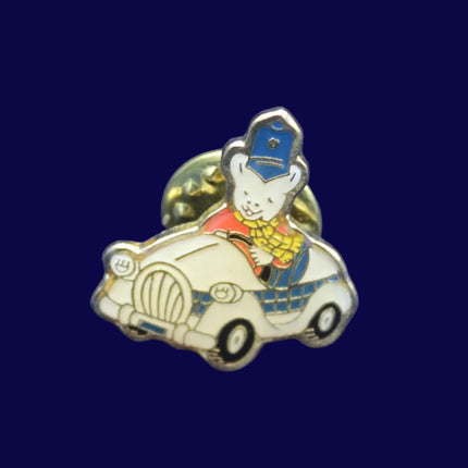 Rupert Police Car Badge – Character Pin