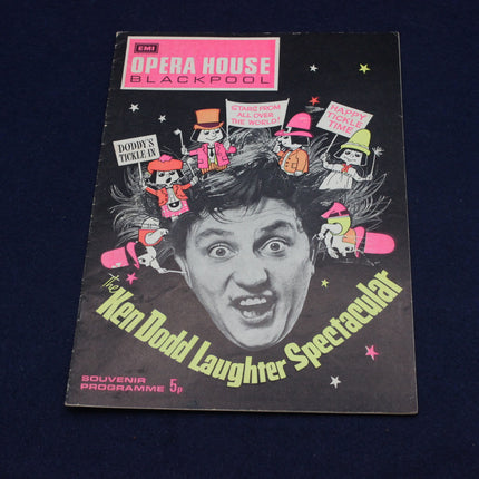 Vintage souvenir program for 'The Ken Dodd Laughter Spectacular' at EMI Opera House Blackpool