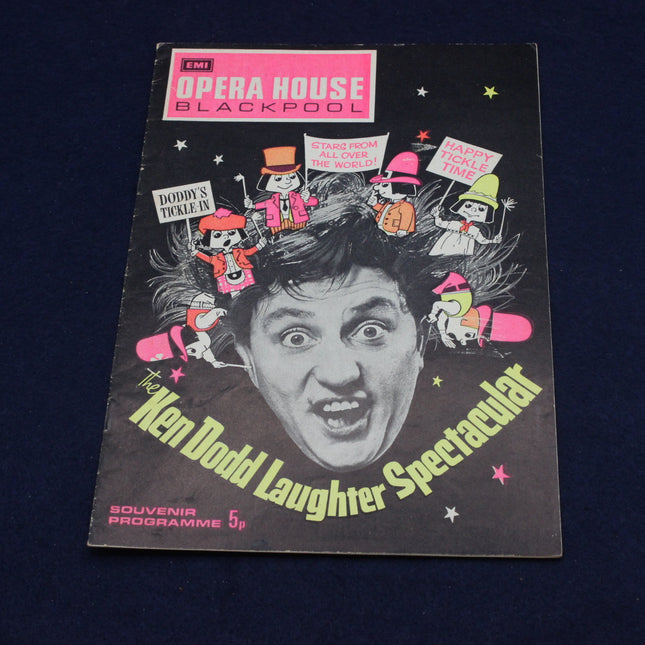 Vintage souvenir program for 'The Ken Dodd Laughter Spectacular' at EMI Opera House Blackpool